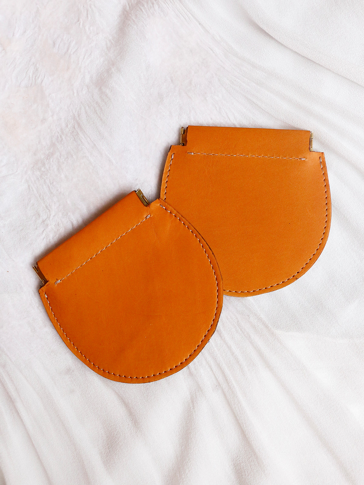 Directive Leather Cinch Pouch - Honey