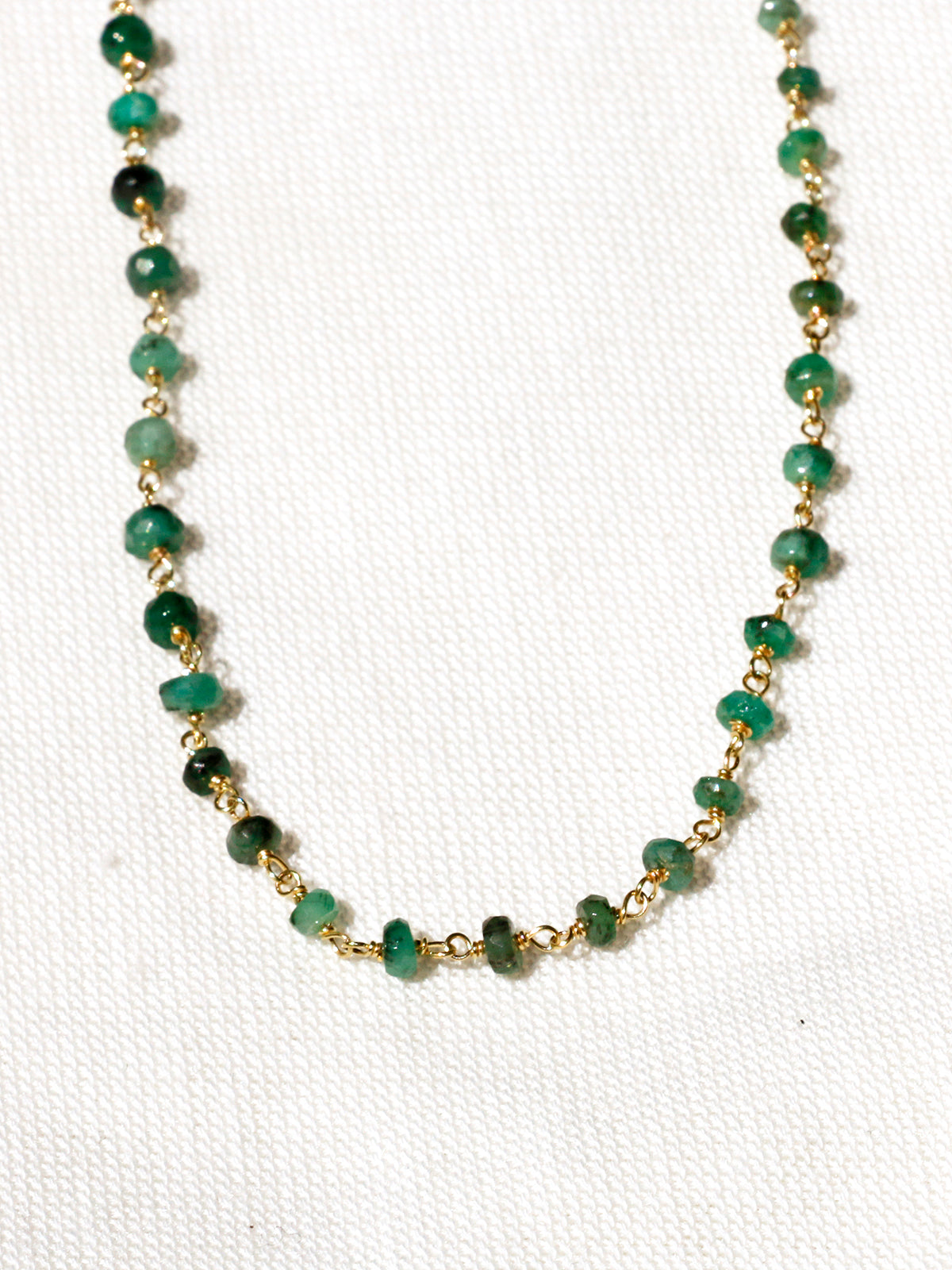 Susan Rifkin Chrysocolla Beaded Necklace