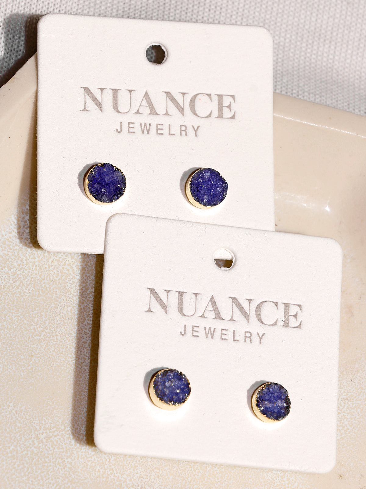 Nuance Round Druzy Studs (more colors!)