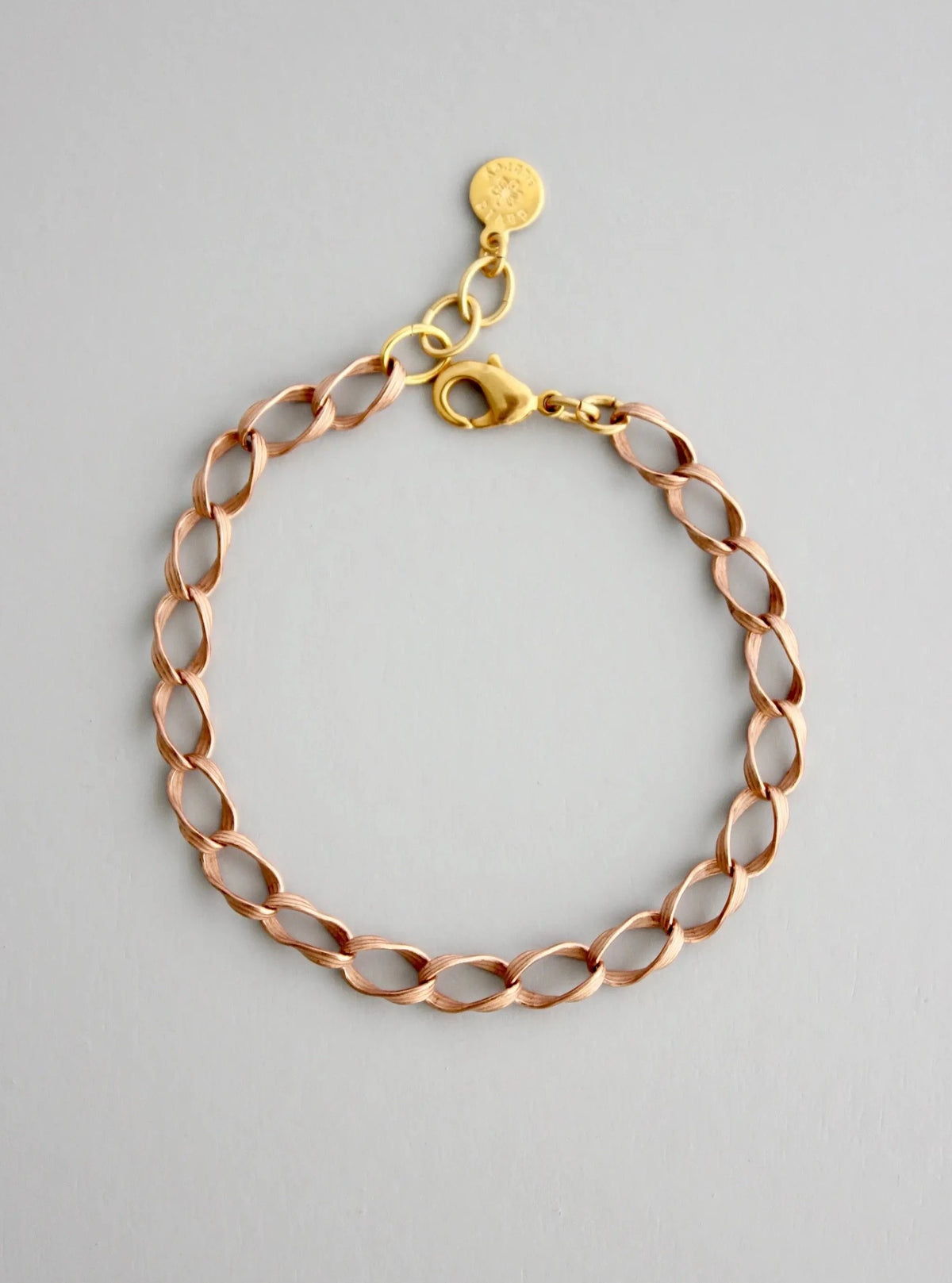 David Aubrey Rose Gold Chain Bracelet