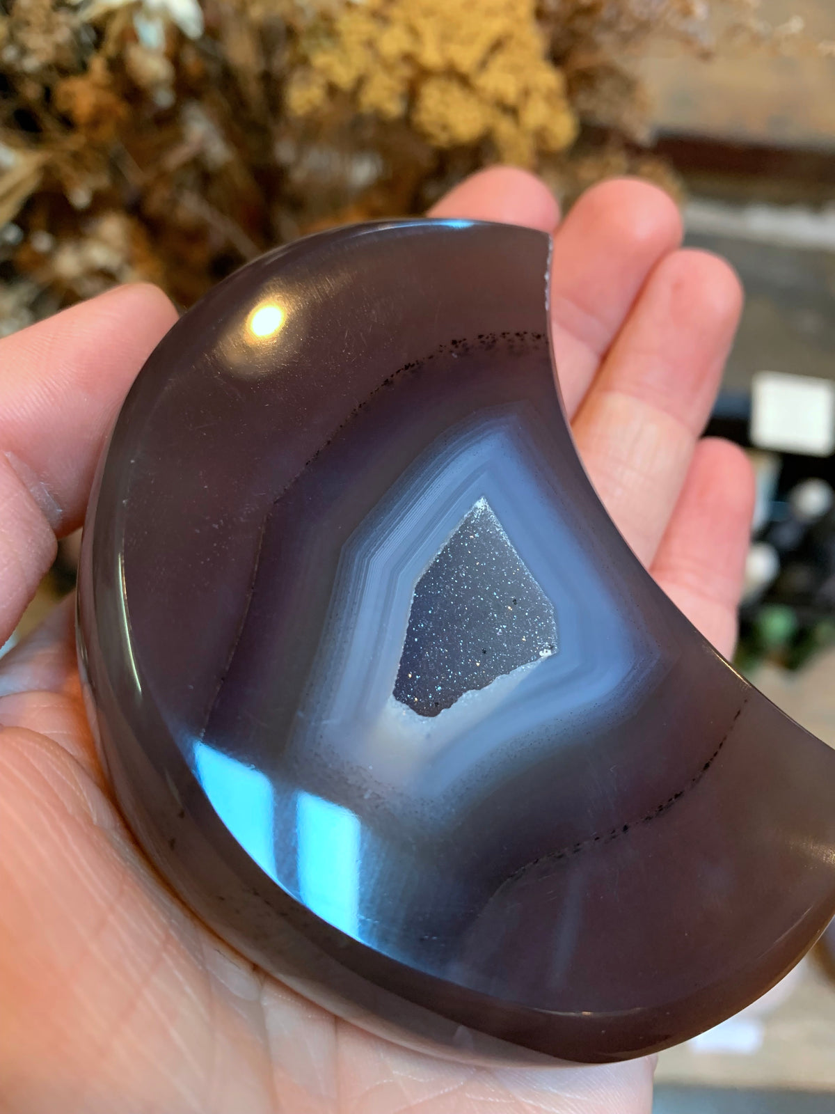 Witch's Way Craft Agate Moon