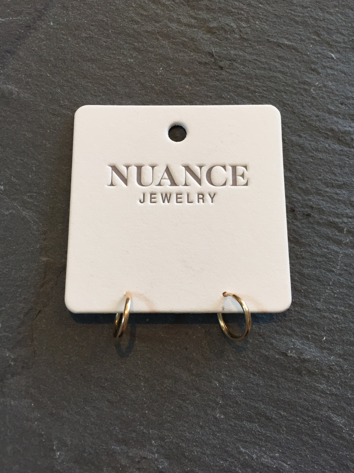 Nuance Gold-Filled Tiny Hoops