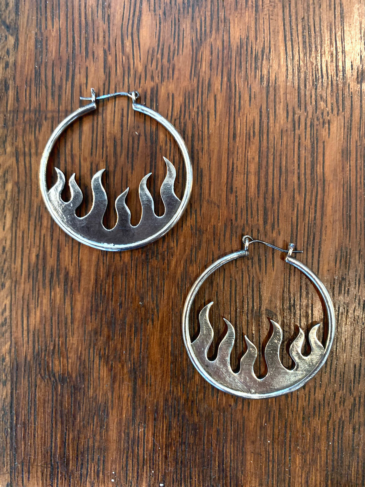Hellhound Jewelry Hellfire Hoops