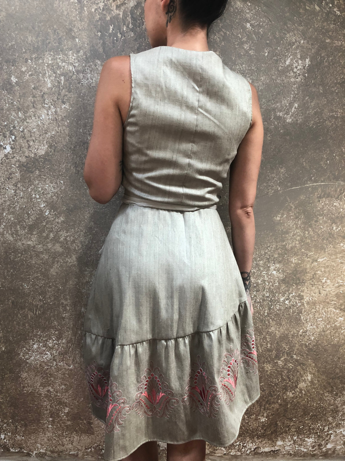 Bianca Rachele Silk Wrap Dress