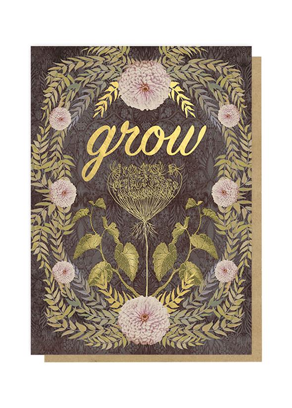 Greeting Card "Grow" Card